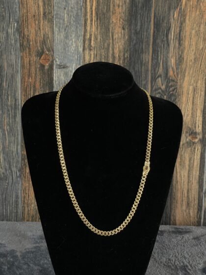 Cadena Monaco Flex 6mm Oro 10k