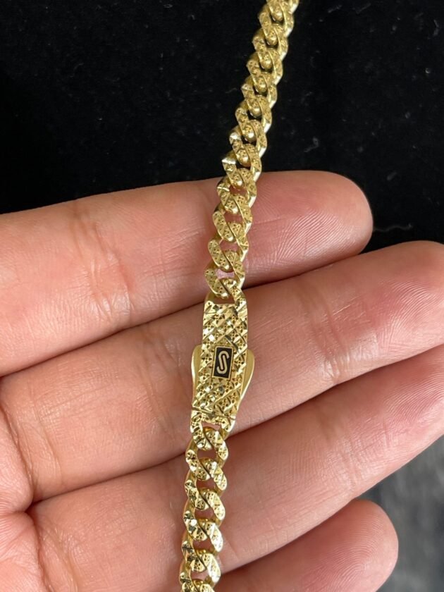 Cadena Monaco Flex 6mm Oro 10k - Image 3