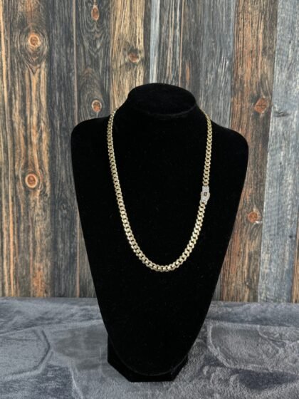 Cadena Monaco Chain Classic 8mm Oro 10k