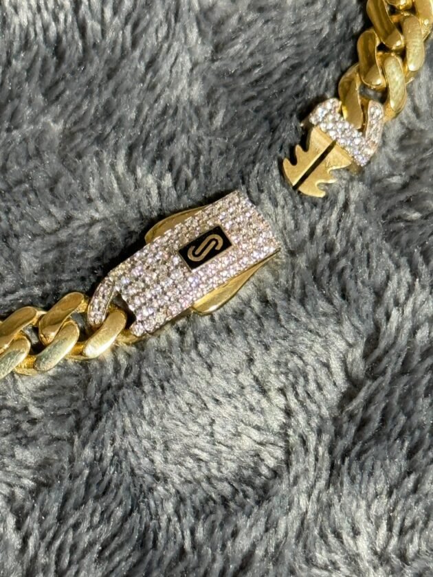 Pulso Monaco Chain Classic 6mm Oro 10k 19 cm - Image 3