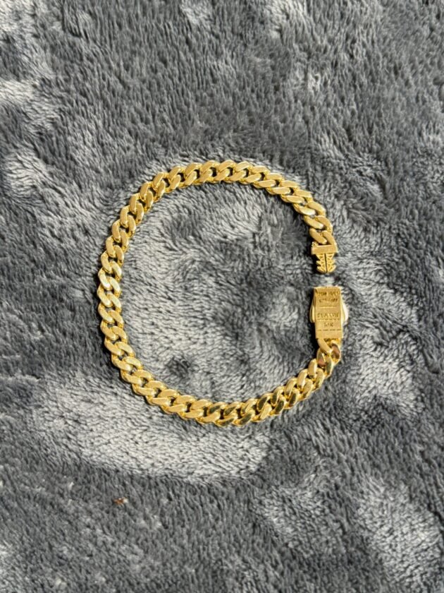 Pulso Monaco Chain Classic 6mm Oro 10k 19 cm - Image 4