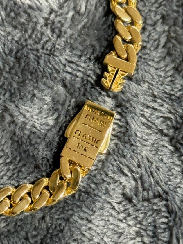 Pulso Monaco Chain Classic 6mm Oro 10k 19 cm - Image 5