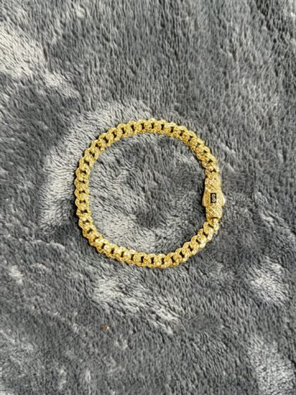Pulso Monaco Chain Classic 6mm Oro 10k 21 cm