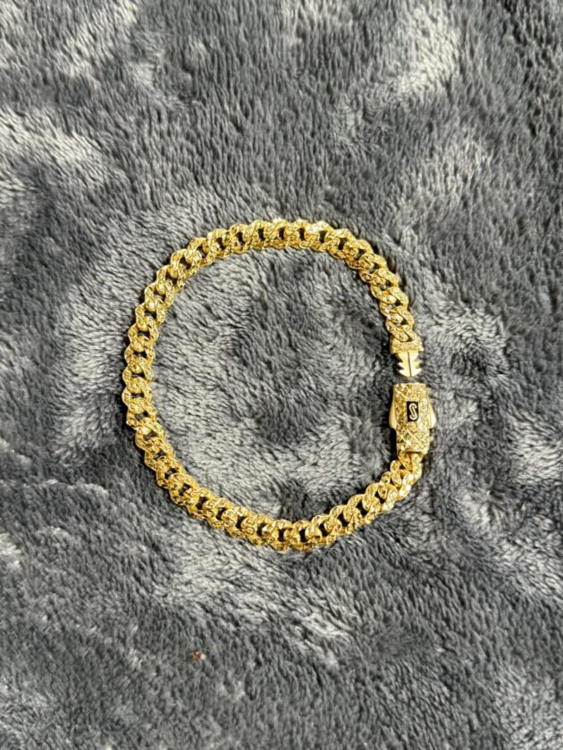 Pulso Monaco Chain Classic 6mm Oro 10k 21 cm - Image 2