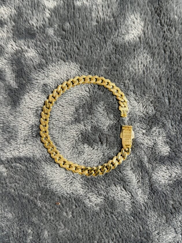 Pulso Monaco Chain Classic 6mm Oro 10k 21 cm - Image 3