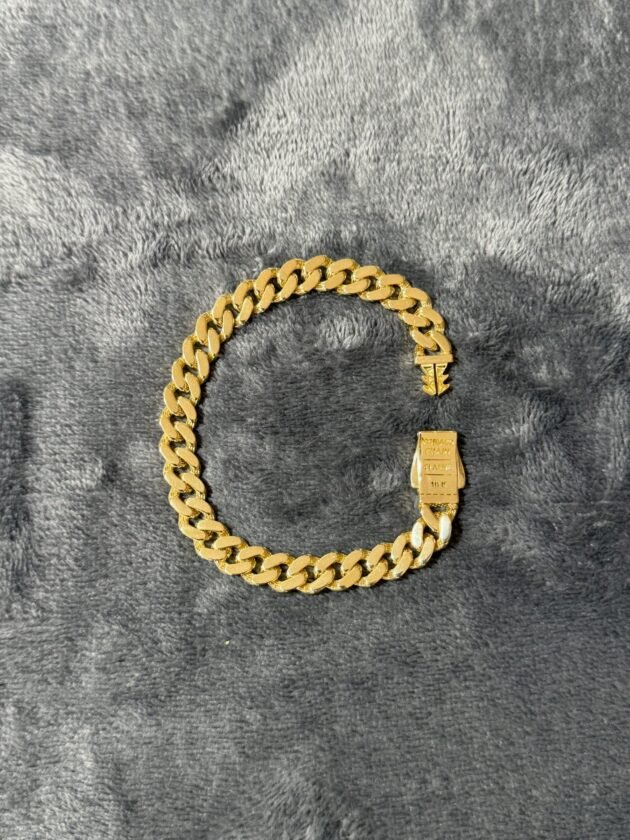 Pulso Monaco Chain Classic 9mm Oro 10k 21 cm - Image 5