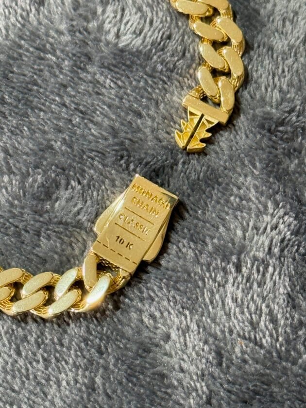 Pulso Monaco Chain Classic 9mm Oro 10k 21 cm - Image 6