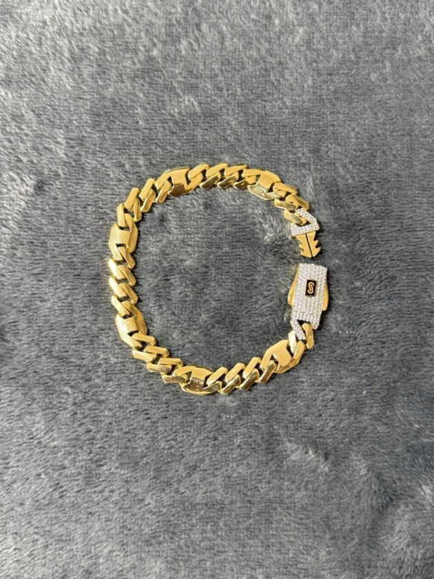 Pulso Monaco Chain Shade 9mm Oro 14k 20.5 cm - Image 3