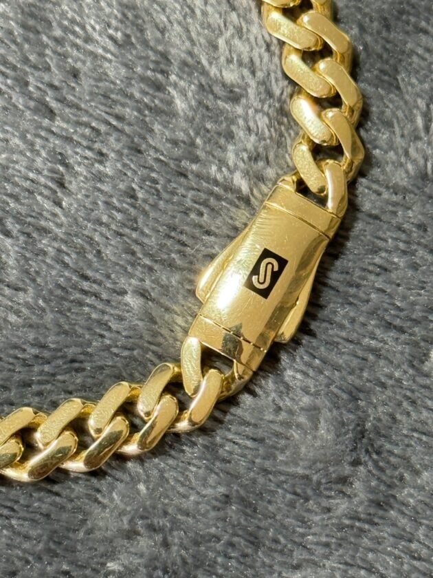 Pulso Monaco Chain Classic 8mm Oro 10k 19 cm - Image 2