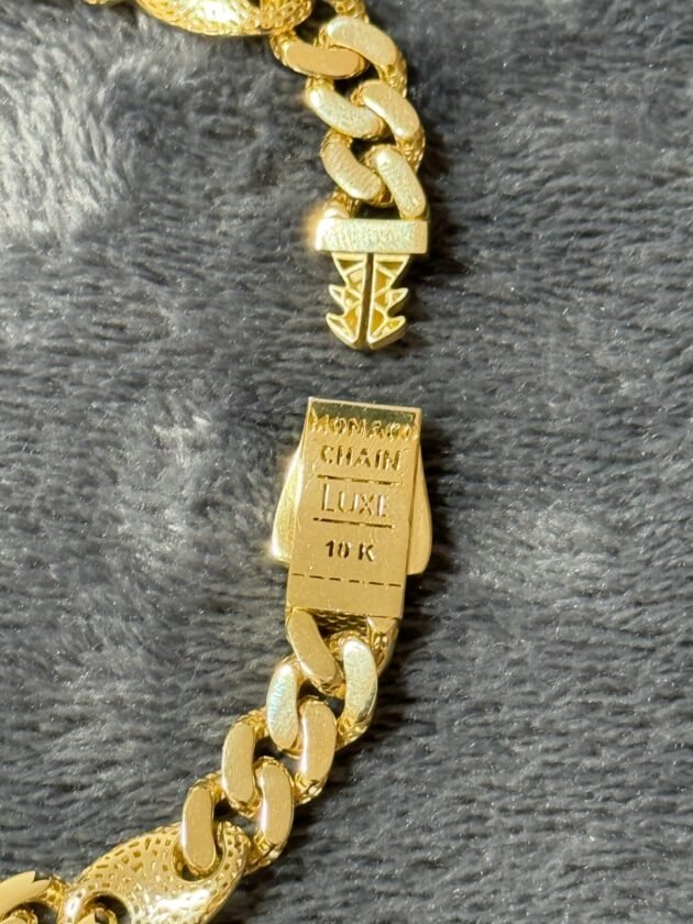 Pulso Monaco Chain Luxe 8mm Oro 10k 20.5 cm - Image 5