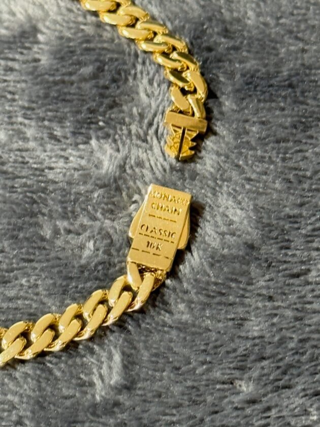 Pulso Monaco Chain Classic Intercalado 6mm Oro 10k 21 cm - Image 6