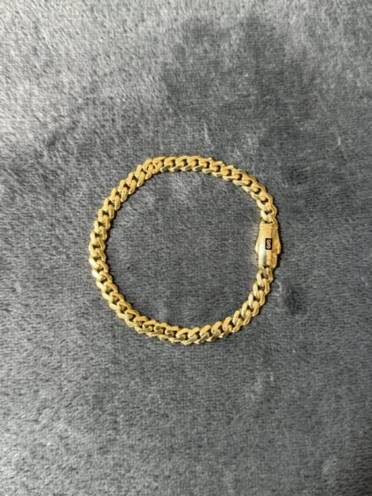 Pulso Monaco Chain Classic 6mm Oro 10k 19 cm
