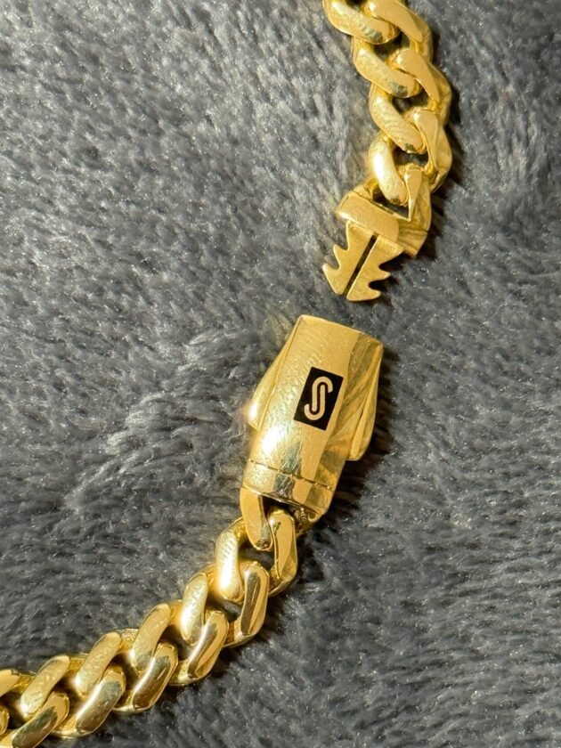 Pulso Monaco Chain Classic 6mm Oro 10k 19 cm - Image 4