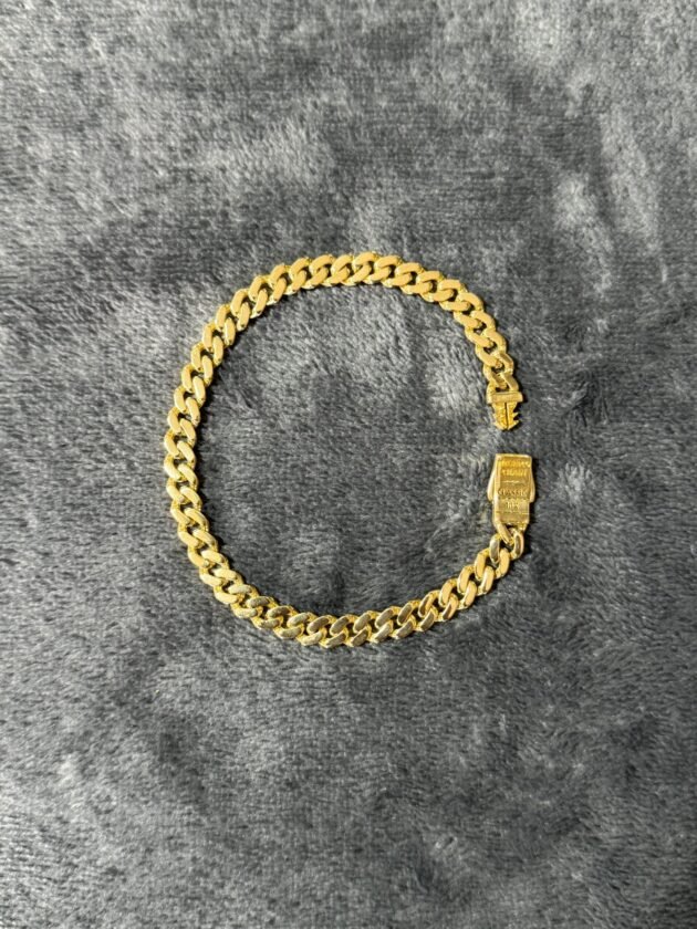 Pulso Monaco Chain Classic 6mm Oro 10k 19 cm - Image 5