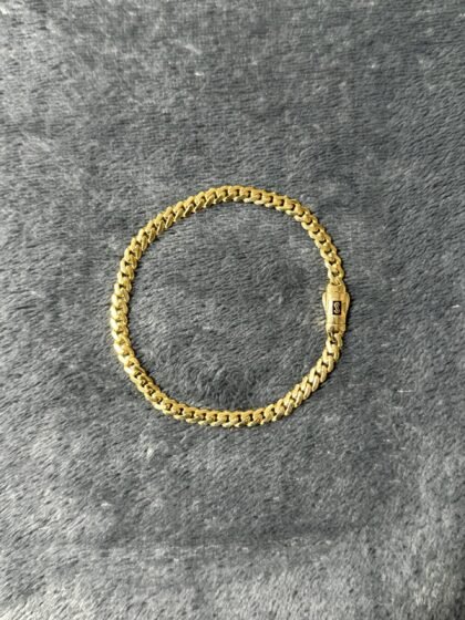 Pulso Monaco Chain Classic 5mm Oro 10k 21 cm