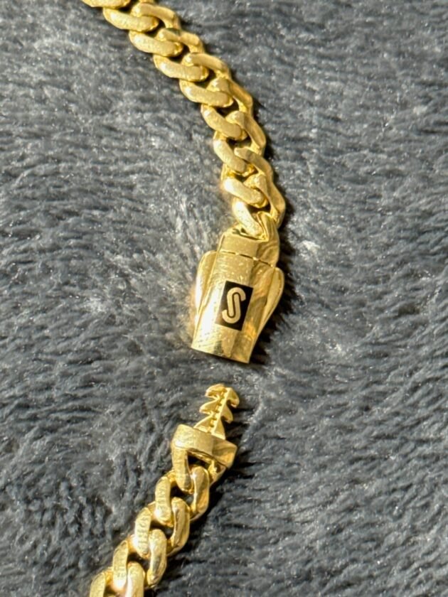 Pulso Monaco Chain Classic 5mm Oro 10k 21 cm - Image 4